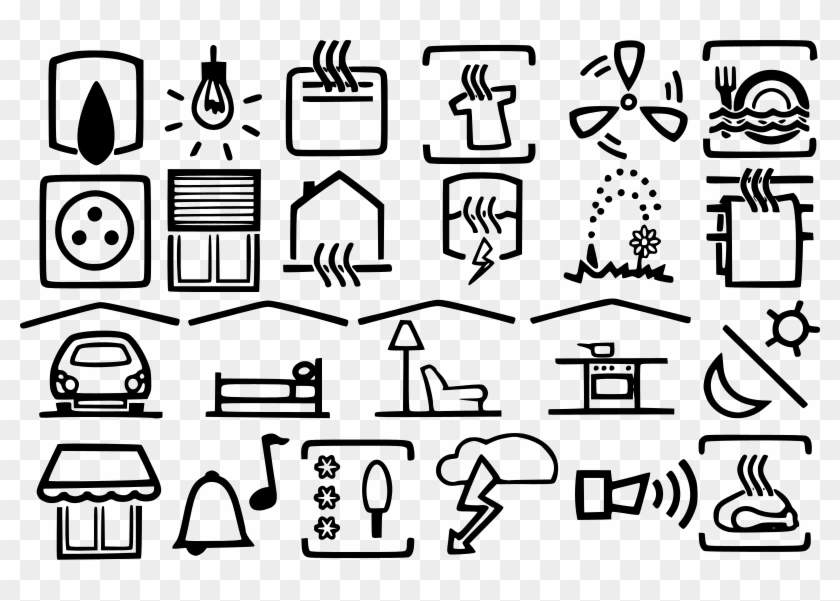 Medium Image - Electronic Symbols Clip Art #850489