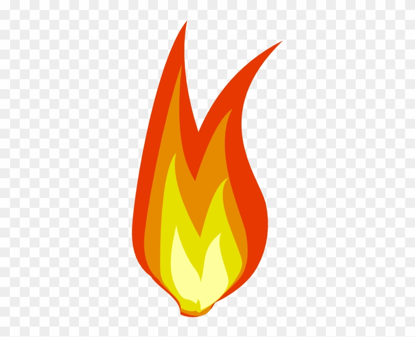 Flame Fire Clip Art - Cartoon #850509