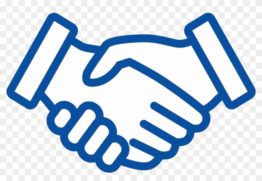 Handshake Computer Icons Clip Art - Shake Hand Symbol #850537