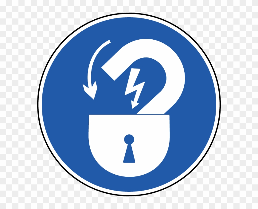 Lock Out Electrical Power Label - Lock Out Tag Out Symbols #850541