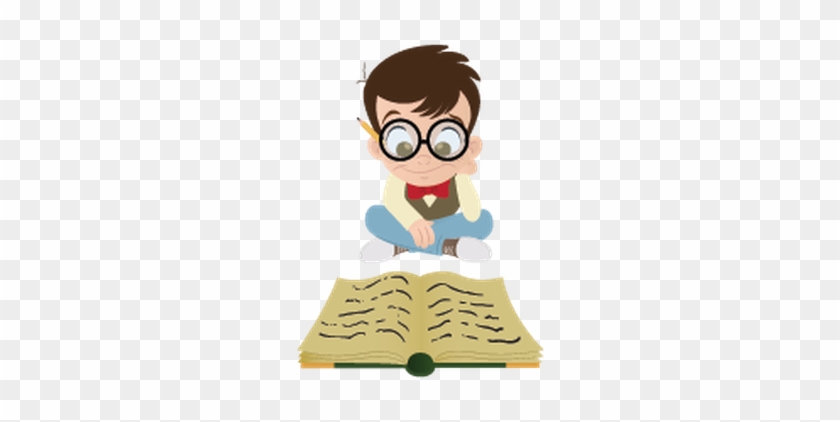 Book Worm Clipart - Bookworm Boy #850542