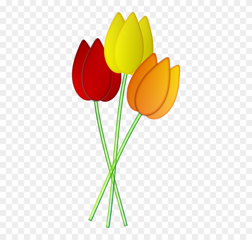 Yellow Tulip Cliparts 5, - Tulip #850822