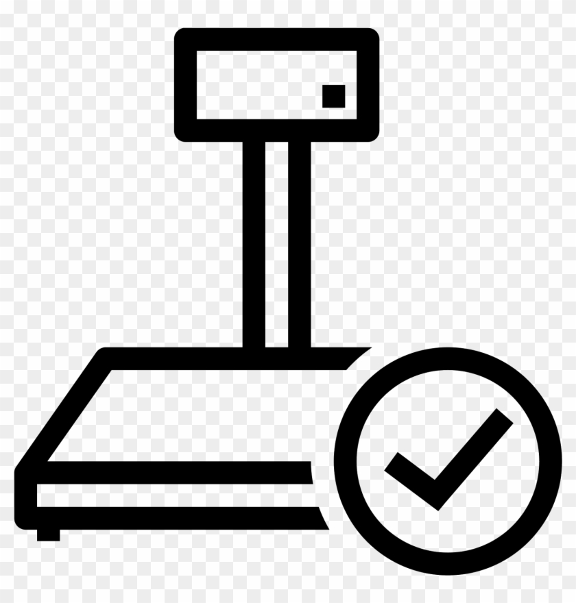 Industrial Scales Connected Icon - Balança Icone #850850