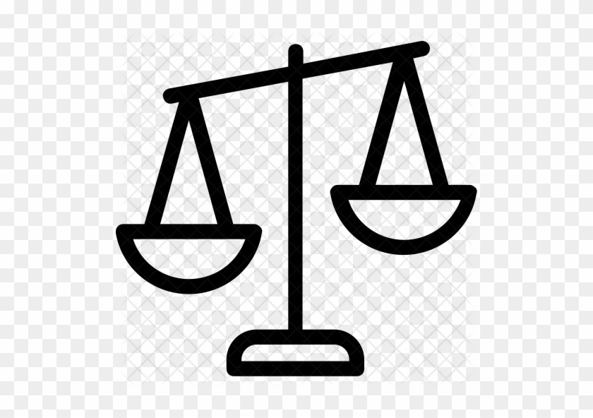 Justice Scale Icon - Icon #850865