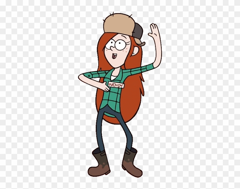 Tumblr No2jlqgyjh1u6w1edo1 400 - Gravity Falls Wendy Dancing #850962