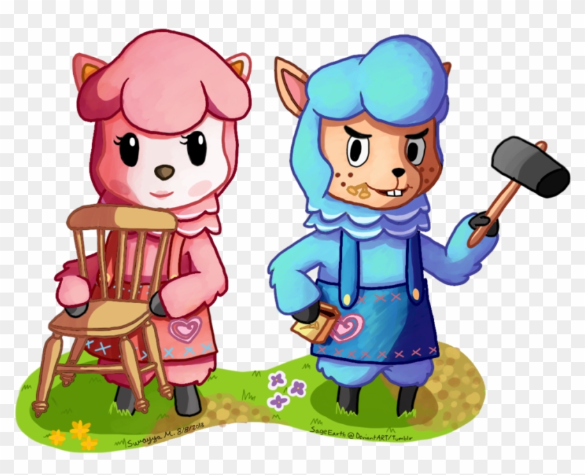 Reese & Cyrus - Animal Crossing Reese And Cyrus - Free Transparent PNG  Clipart Images Download