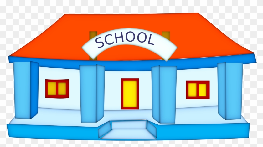 School Clipart Free Clip Art Images - School Building Clip Art #850992