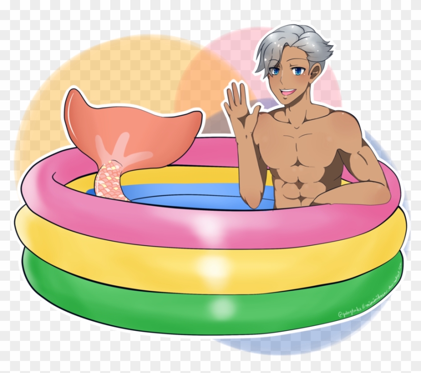 Mermaid Katsuo Senpai By Mimimikasa - Inflatable #851150