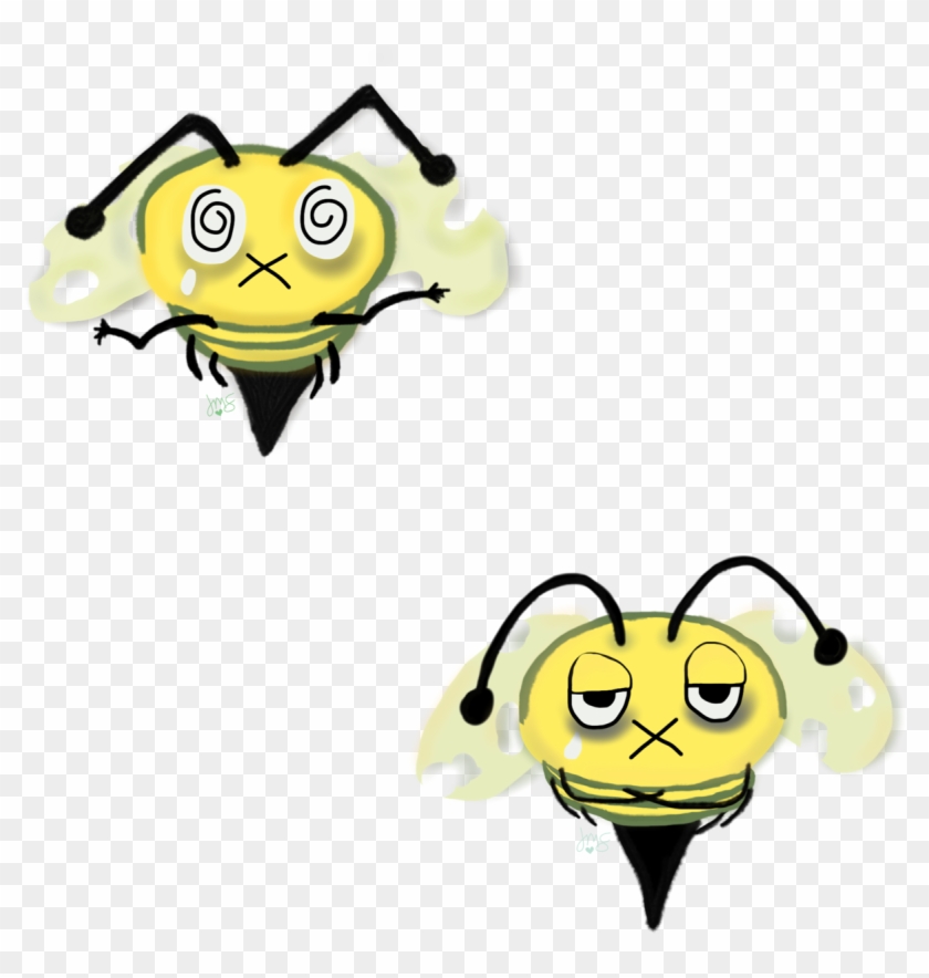 Zombie Bee/zom-bee Illustration - Bee #851230