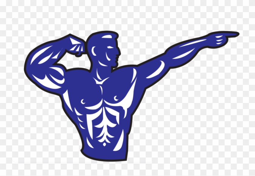 Hustle & Lift-physique Logo Outline - Muscle #851293