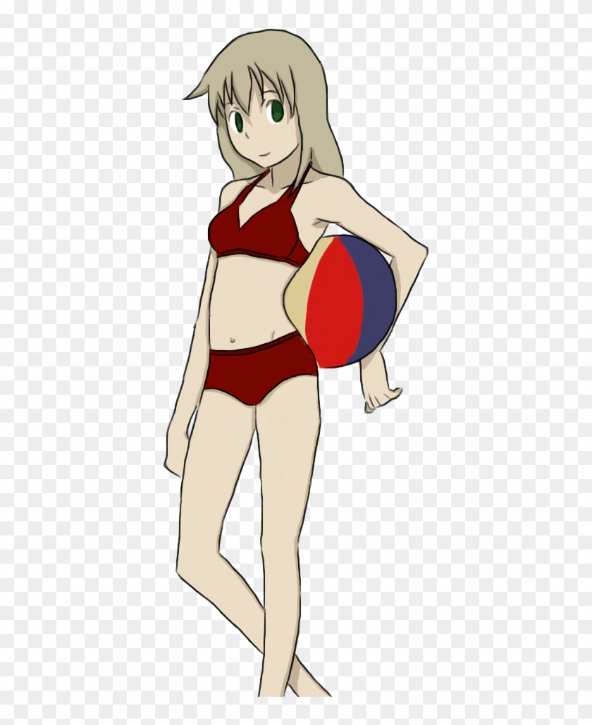 Maka Bathing Suit By Sillywall - Cartoon #851307