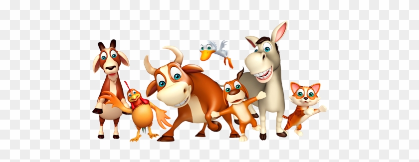 Animales De Granja - Cartoon #851374
