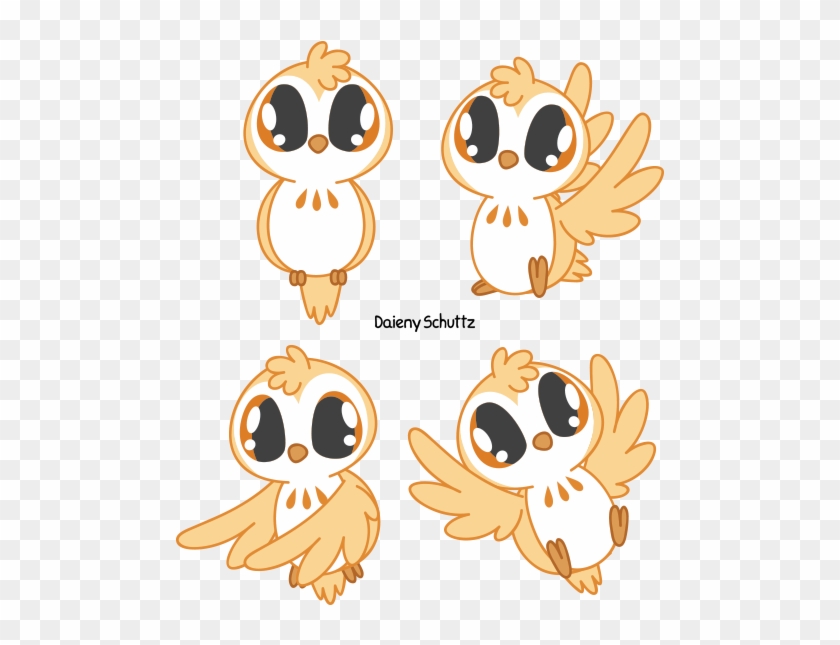 Adorable Owl By Daieny - Cartoon #851382