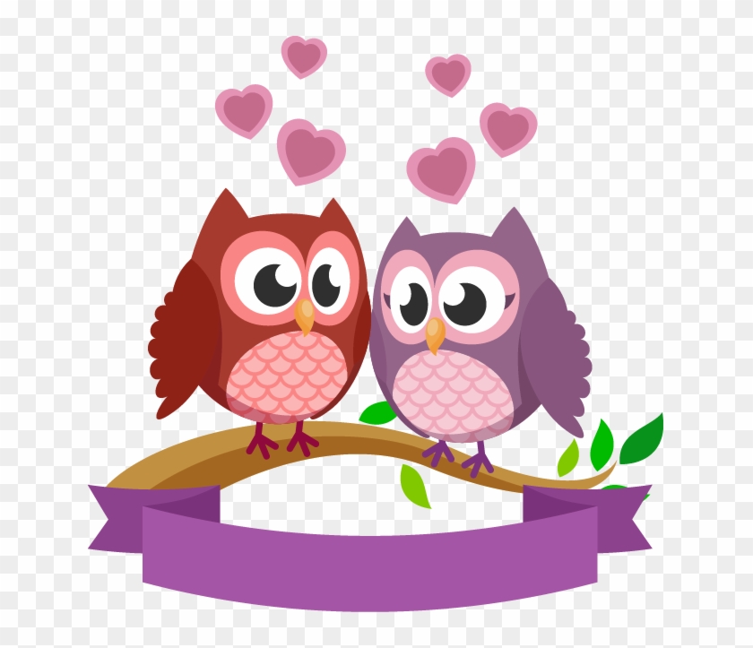07，可使用adobe - Owl Couples Png #851567