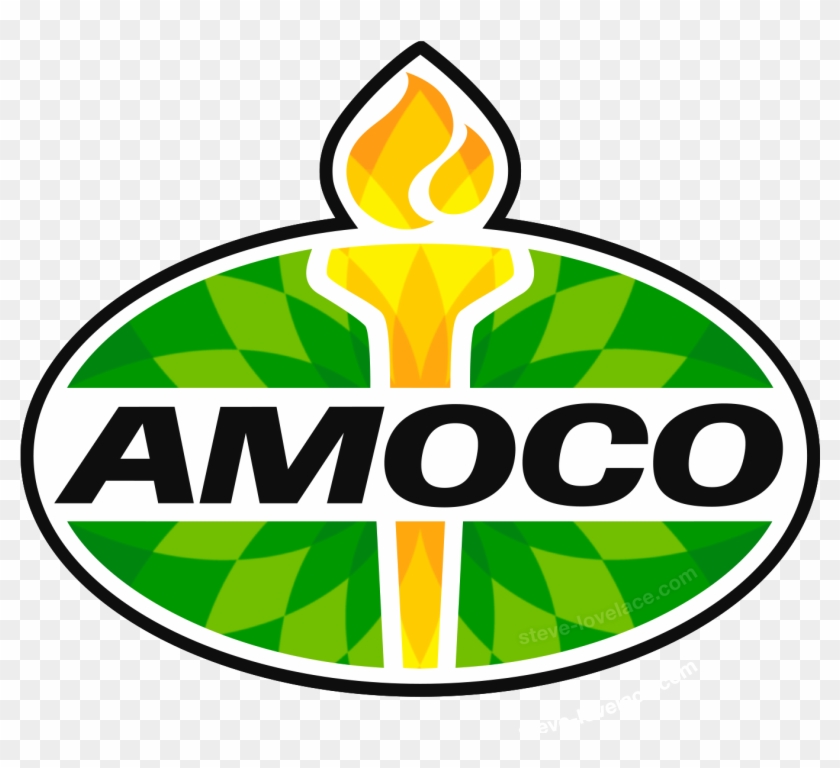 The Amoco Logo - Old Amoco Gas Station Sign #851628