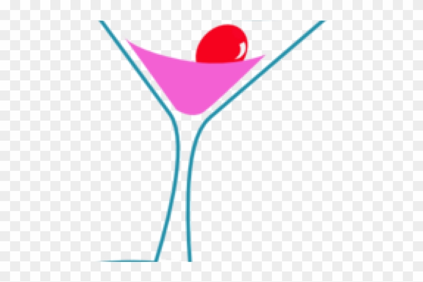 Cocktail Clipart Cosmopolitan Drink - Clip Art #851787