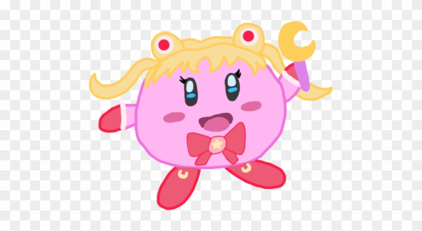 Sailor Moon Kirby By Rockettreverie - Sailor Moon Kirby #851875
