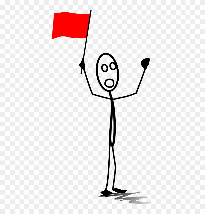 Medium Image - Clip Art Red Flag #851894