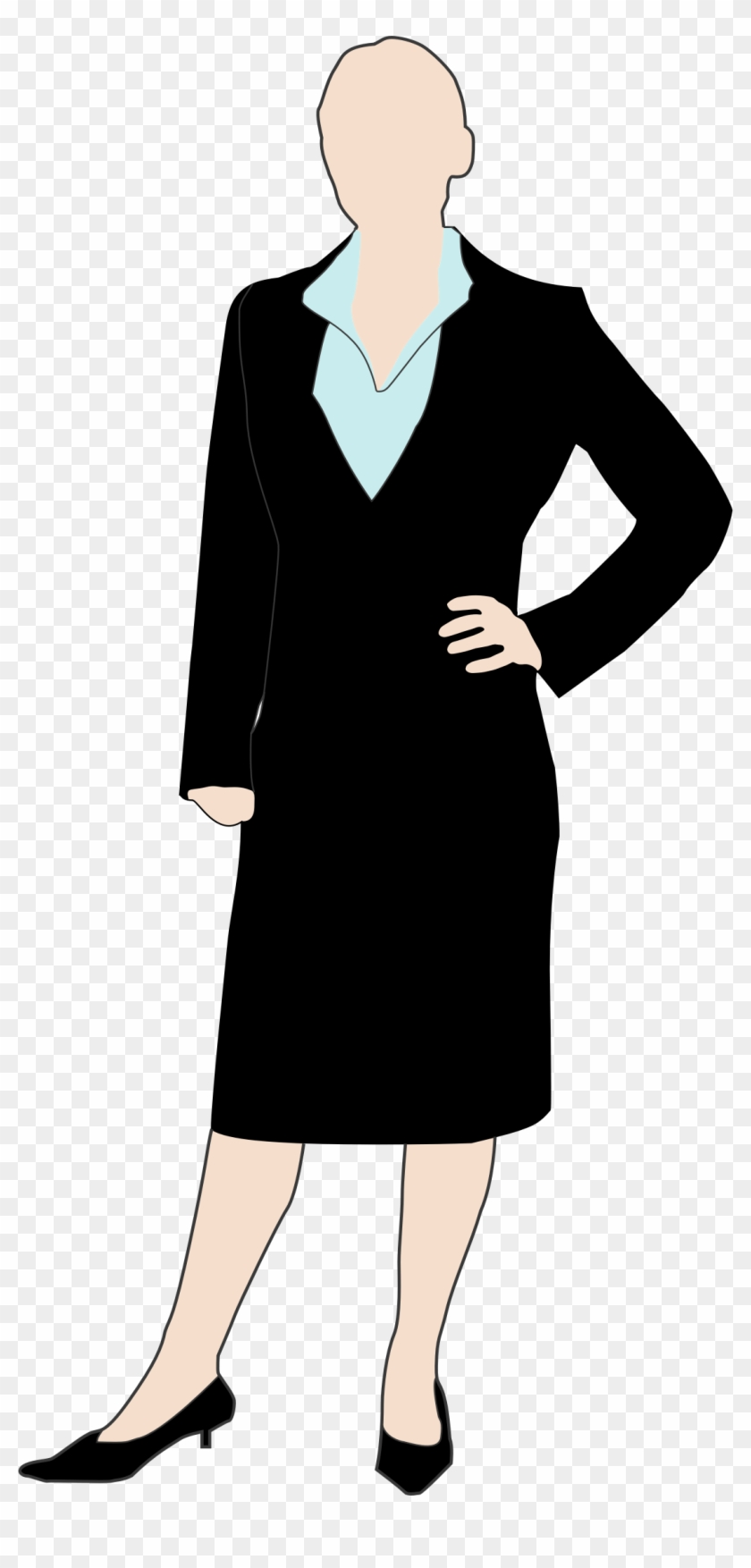 Business Woman Clipart Png - Clip Art Business Wear #851921