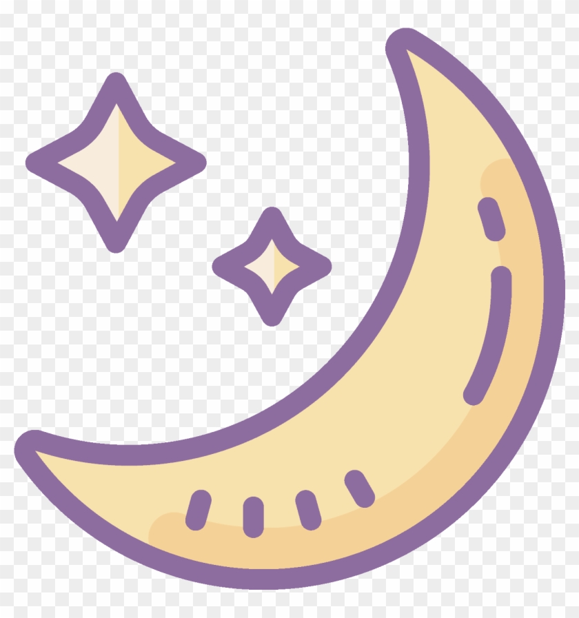 Moon And Stars Icon - Gif #851953