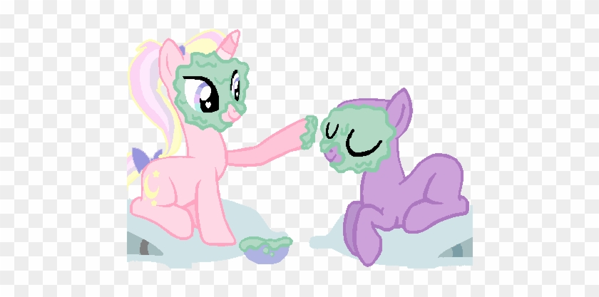 Collab Spa Time With Sugar Moon By Sugarmoonponyartist - Cartoon #851965
