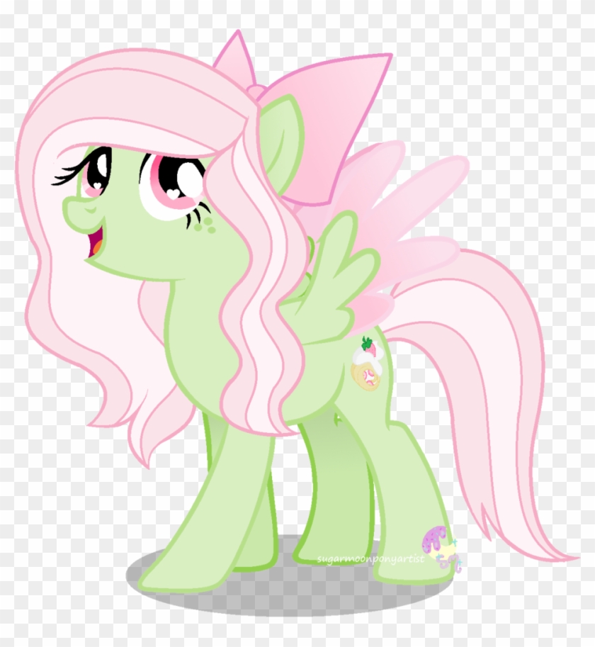 Sugarmoonponyartist Strawberry Bell Re-design By Sugarmoonponyartist - Suger Moon Pony Artist #852012