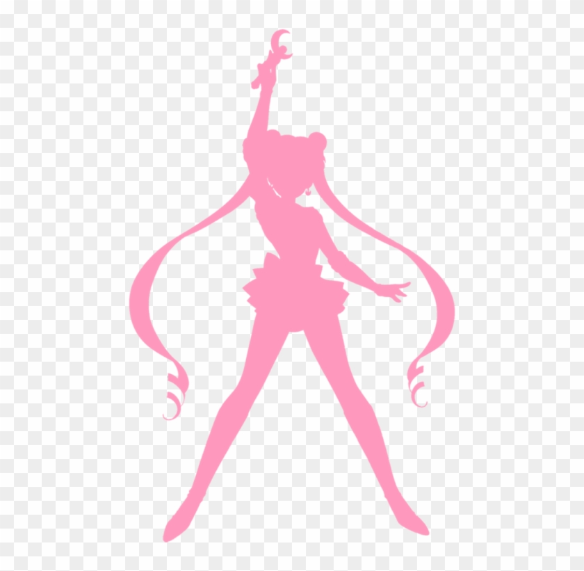 6 - Sailor Moon Silhouette Png #852019