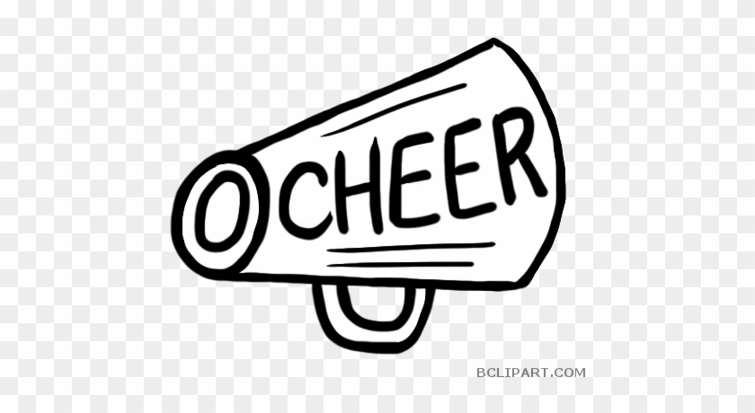 Cheerleading Megaphone Tools Free Clipart Images Bclipart - Cheerleading #852049