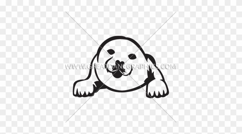 Cute Seal - Cartoon #852089