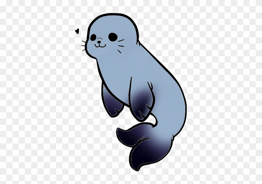 Blueberry Baby Seal By Derp-apple - Digital Art #852092