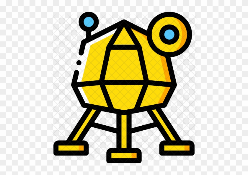 Lunar Module Icon - Lunar Module Clipart #852139