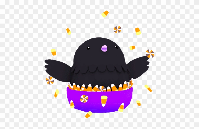 So Happy - Cute Transparent Bird Gif #852153