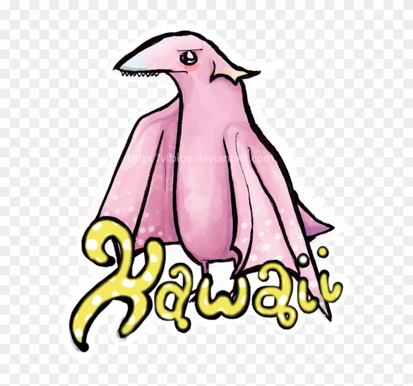 Kawaii Pterodactyl By Viblue - Kawaii Pterodactyl #852170