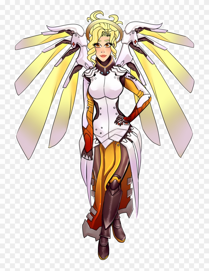 Mercy Angel By Sea Seal Ia - Overwatch Mercy Fanart Transparent #852192