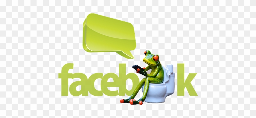 Frog Mobile Phone Facebook Satire Caricatu - Flüchtig Satirisch: Gedanken Zur Flüchtlingskrise #852480