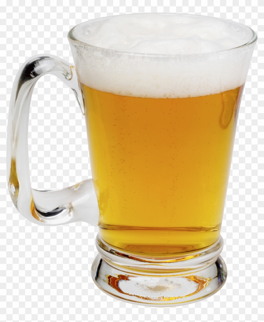 Glass Of Beer Seven - Beer Pitcher Transparent Background #852517