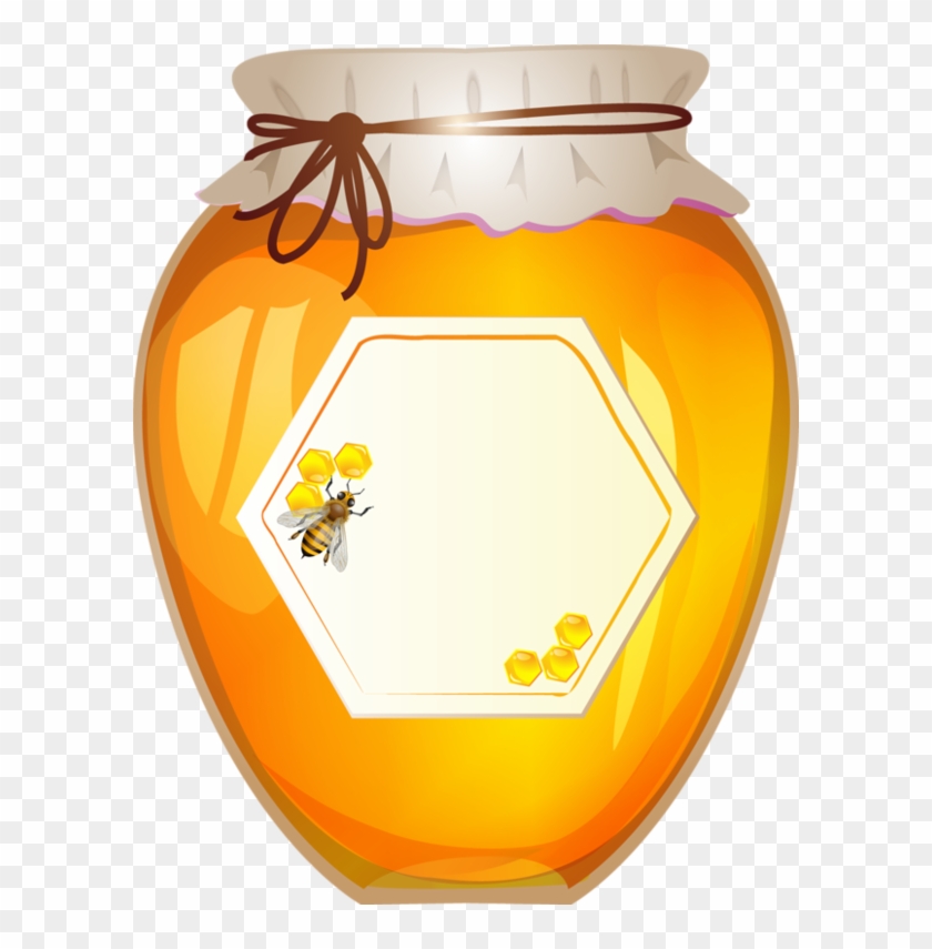 Empty Mason Jar Clipart - Honey Jar Clipart #852560