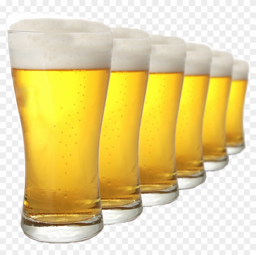 Beer Glass Set Three Isolated Stock Photo By Nobacks - Beer Png #852572