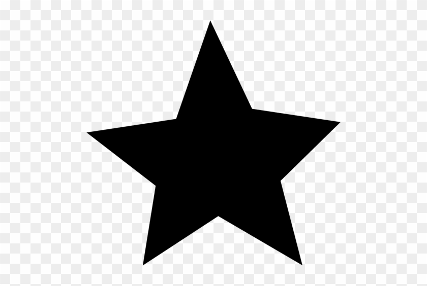 Black Star Clip Art - Star Clip Art Black #852604