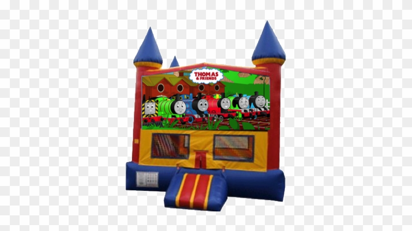 Thomas The Train Inflatable Jumper Rentals - Ez Inflatables Castle Module Jumper Bounce House #852836