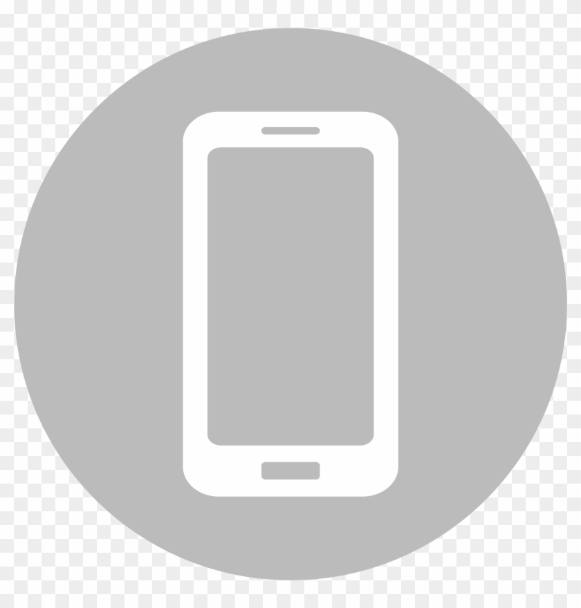 Parents Contact - Icon Phone Png Gray #852975