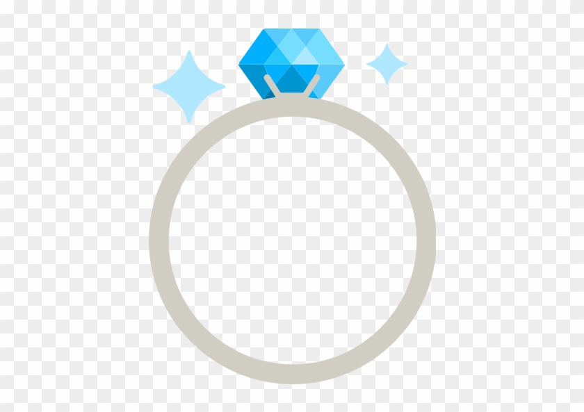 Diamond Ring Clipart No Background Free Clipart - Anillo Emoticon #852976