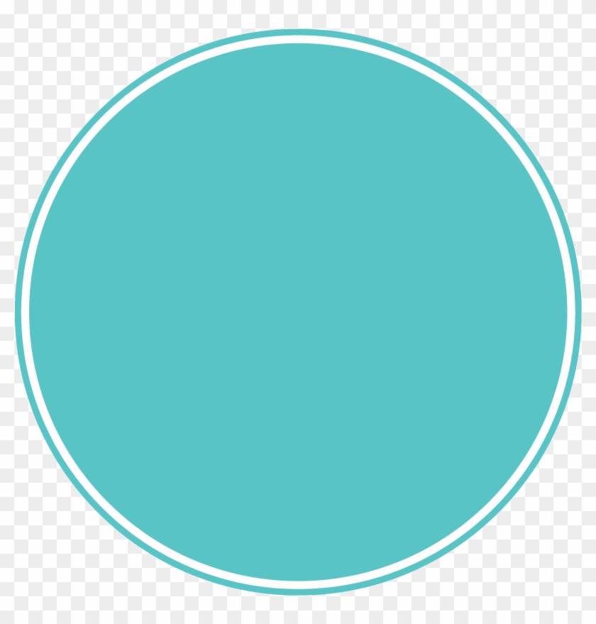 Color Of My Heart Personalized Dinner Plate - Circle Turquoise #852983