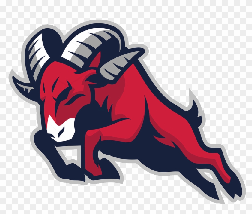 Sheep Rama Mascot Logo - Charging Ram #853063