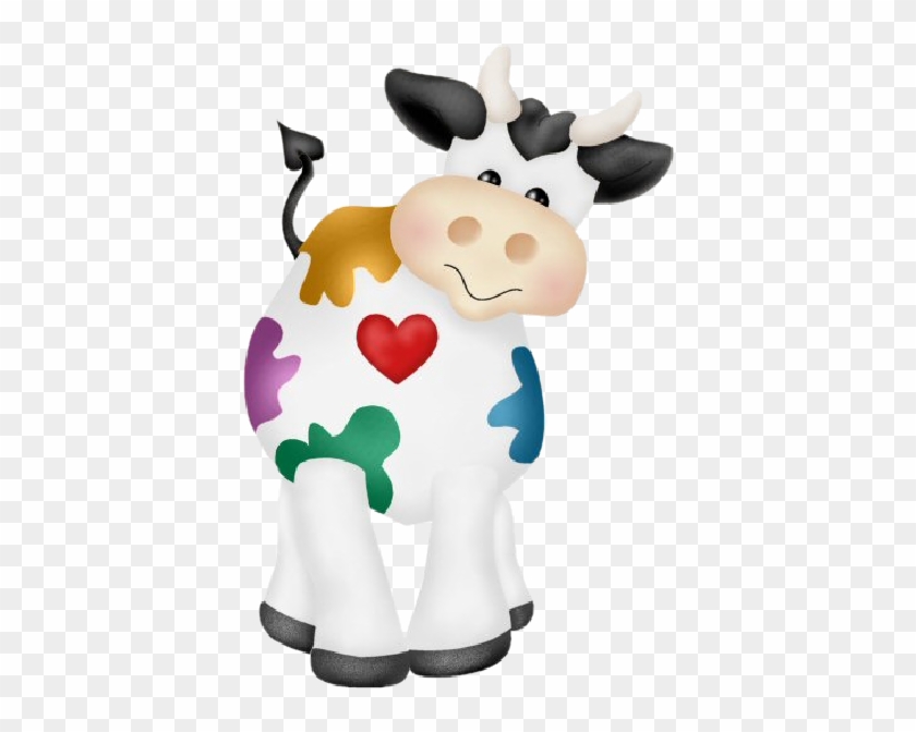 Cute Cartoon Farmyard Cows Clip Art Images - Gracias Con Movimiento #853069