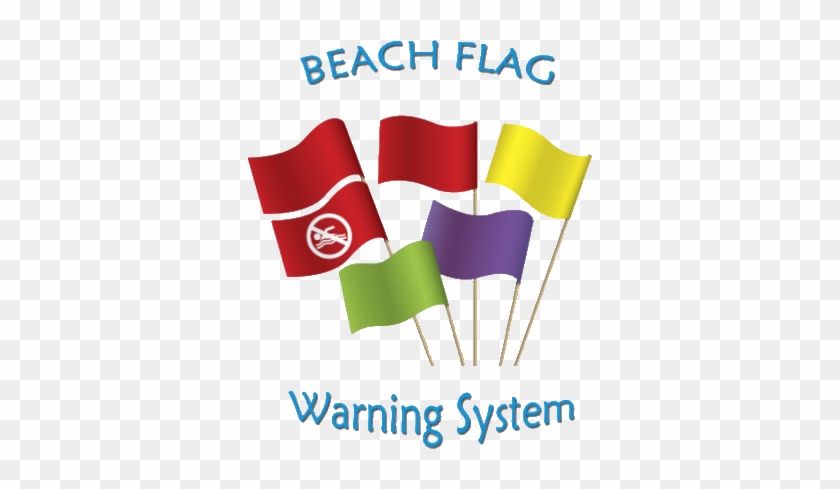Colored Beach Flags #853155