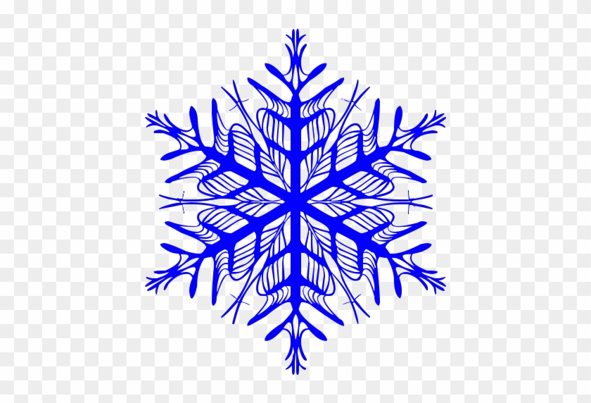 Blue Snowflake 37 Icon - Navy Blue Snowflake #853168