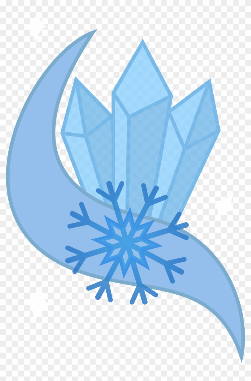 Ice Crystals Snowflake Cutie Mark Crusaders - My Little Pony Ice Cutie Mark #853205