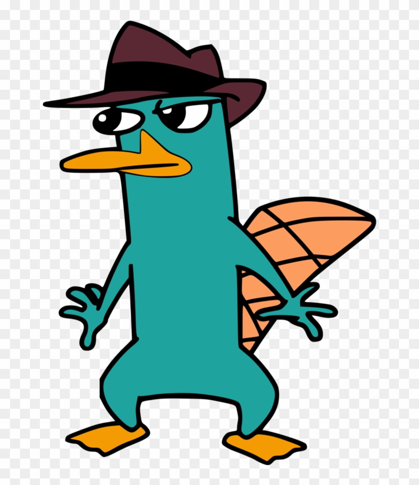 Perry The Platypus By Jaycasey - Top Ten Cartoon Characters - Free  Transparent PNG Clipart Images Download