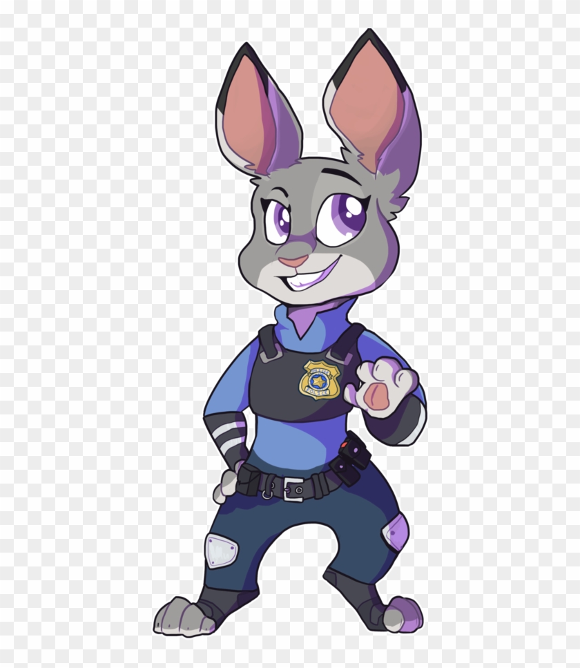 Officer Judy Hopps By Qayson - Cartoon #853303